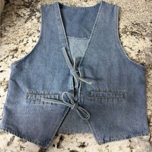 Denim vest